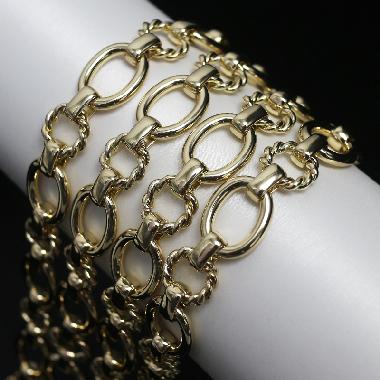 Copper fashion chain (T214_8